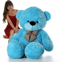 Toybulk Teddy Bear, Teddy Bear 4 Feet For Girls, Soft Toys For Girls, Big Teddy Bear, Toys For Girls/Wife/Girlfriend/Husband, (4 Feet, Skyblue)