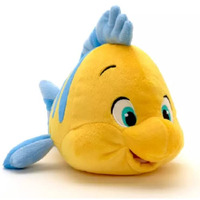 Cherubs Premium Cute The Little Mermaid Flounder Fish Stuffed Toy (Yellow, Large, 50 Cm)