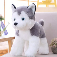 Cherubs Big Size Cute Huggable Husky Dog Animal Premium Plush Toy Kids Girls Gift (55Cm; Large)