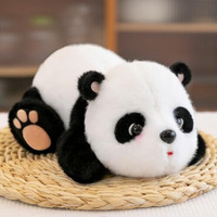Cherubs Adorable Lying Panda Soft Toy Animal Kids Teddy Girls Valentines Gift (Large; 53Cm)