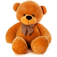 Frantic Soft Stuffed Lovable Hugable Non-Toxic Fabric Cute Teddy Bear For Birhtday/Anniversary/Valantine Day(Brown_5.5 Feet)