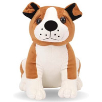 Dryphon Bull Dog Soft Toys For Kids | Plush Animal Stuffed Toys For Boys & Girls | Baby Plush Toys Soft Toys For Baby Girl | Soft Toy Dog Toys For Kids (28 Cm, Brown)