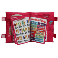 Pdspm Learning Cushion Pillow Book For Kids Baby Girls