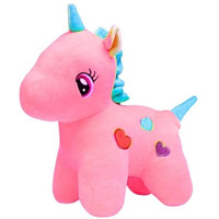 Audbot 25Cm Pink Unicorn Soft Toy For Babies Kids Girls | Plushie Stuffed Fluffy Animal Toys For Gifts & Home Decor | Unicorn Soft Toys For Boys & Girls Pack Of 1