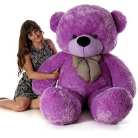 Toybulk Teddy Bear, Teddy Bear 6.5 Feet For Girls, Soft Toys For Girls, Big Tedd Y Bear, Toys For Girls,Girlfriend/Husband, (6.5 Feet, Purple)