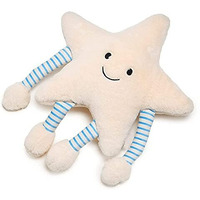 Lattice Star Pillow With Arm & Leg, Plush Stuffed Toy Doll For Boys And Girls
