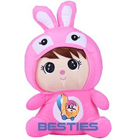 Besties Super Soft Cute Rabbit 40Cm Plush Soft Toy Cute Kids Birthday Animal Baby Boys/Girls (Dark Pink)
