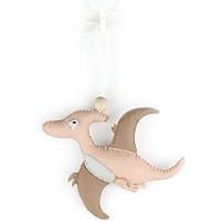 Agd Handmade Pterosaur Dinosaur Hanging Ornament, Dinosaur Kid Room Decor, Birthday Party Favour, Dinosaur Baby Shower Diwali Gift, Children Bedroom (Pterosaur Dinosaur)