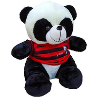 Toyshine 48 Cms T-Shirt Panda Stuffed Animal Soft Plush Pillow Toy Gift For Girls Boys - Medium