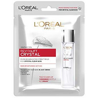 Loreal Paris Revitalift Crystal Micro-Essence Sheet Mask, Face Treatment, Crystal-Clear Skin, 25G