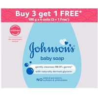 Johnson's Baby Soap 100G (Buy 3 Get 1 Free)