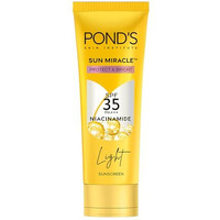 Pond's Sun Miracle Spf 35 Pa+++ Light Sunscreen For All Skin-Protect & Bright, With Niacinamide, Prevent & Fade Dark Patches, Lightweight, No White Cast 50G,1 Count