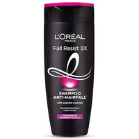 L'Oreal Paris Anti-Hair Fall Shampoo, Reinforcing & Nourishing For Hair Growth, For Thinning & Hair Loss, With Arginine Essence And Salicylic Acid, Fall Resist 3X, 180 Ml