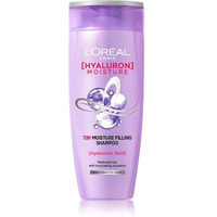 L'Oreal Paris Hyaluron Moisture 72Hr Moisture Filling Shampoo Powered By Hyaluronic Acid, For Frizz-Free, Hydrated And Bouncy Hair Full Of Life | 340 Ml