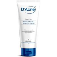 DAcne Soft Face Wash | Unclogs Pores And Prevents Pimples | Stops Recurrence Of Acne | Contains 1% Glycolic Acid, Niacinamide |Suitable For Oily Skin, Acne-Prone Skin | Men & Women | 100 Ml