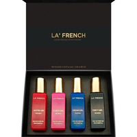 La' French Luxury Perfume Gift Set For Her, Perfume For Women, Perfume Gift Hamper For Girls, Long-Lasting And Luxurious, Best Long-Lasting Perfume For Girls, Perfume Combo, Set Of 4 (20G Each)