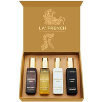 La French Oud Unisex Perfume Gift Set 4 X 20Ml For Men & Women | With Adventure, Romance, Al Hisan, Oud Woody | Eau De Perfume