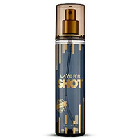 Layer'R Shot Gold Iconic Men's Body Spray - 135 Ml | Long-Lasting Premium Fragrance With Refreshing Amber-Citrus Scent | All-Day Freshness | Perfect For Every Occasion | Ideal Gift For Men