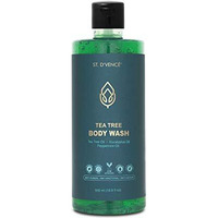 St. D'Vence Tea Tree Body Wash Shower Gel For Women & Men With Eucalyptus & Peppermint Oil | Anti Bacterial & Detan Body Wash For Summer - 500Ml