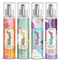 Layer'R Wottagirl Wood Body Splash Spray For Women, 25Ml (Pack Of 4)