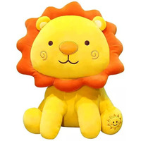 Hug 'N' Feel Soft Toys Long Soft Lovable Hugable Cute Giant Life Size Teddy Bear Plush & Stuffed Toys (25Cm, Lion)