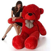 Hug 'N' Feel Soft Toys Teddy Bear, 4 Feet Soft Toys | Soft Toys Girls, Teddy Bears Birthday Gift For Girls Plush & Stuffed Toys