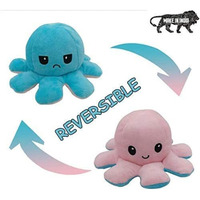 Hug 'N' Feel Soft Toys Plush Pillows Plush & Stuffed Toys (Reversible Plush & Stuffed Toys (Pink & Sky Blue))