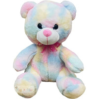 Hug 'N' Feel Soft Toys Super Soft Stuffed Teddy Bear Plush Toy Teddy Bear Cuddly Baby Soft Toy For Girls Birthday Gift Items (55 Cm) Rainbow Teddy