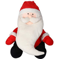 Hug 'N' Feel Soft Toys Santa Claus Soft Toys, Baby Toys, Kids Toy, Soft Toy, Toy For Girl, Birthday Gift For Girl, Christmas Decorations For Home, Toy Gift For Girls, Toys Gift Items, (35Cm, Red)