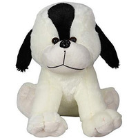 Hug 'N' Feel Soft Toys Dog Soft Toy (30 Cm, White)