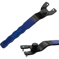 Aasons Angle Grinder Wrench, Durable Universal Pin Spanner Wrenches Rotating Nut Adjustable Steel For Bench Grinders For Circular Saws Lock-Nut Wrench