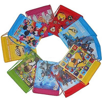 Royals Kids Birthday Return Gifts For Birthday Multicolour Printed Kids Haversack Bags (Multicolour Pack Of 12)