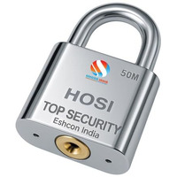 Eshcon Full Brass Cylinder Padlock With 3 Abloy Keys 50Mm Disc Tumbler [Imported] Detainer Discs Padlock (Style May Slightly Vary)