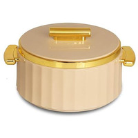 Selvel Camry Casserole Insulated Hot Pot With Stainless Steel Inner Single 1700Ml | Roti Casserole | Hot Box For Kitchen | Chapati, Roti, Biryani | Keeps Food Hot & Fresh (Ivory)