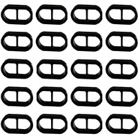 Jivandhara Irrigation-Drip Irrigation End Cap 16Mm Black (100 Pcs)