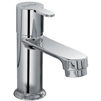 Plantex Pure Brass Pillar Tap For Wash Basin With Water Saving Aerator/Wash Basin Tap/Taps For Basin- 7 Year Warranty By Plantex-(Flo-803-Chrome)