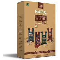 Eat Anytime Assorted Millet Nutri | Gluten Free & High Fiber | Energy Sugar Free | High Protein | Healthy Bar & Breakfast Protein | Granola Bar 150Gm (6Pcs Of 25Gm)