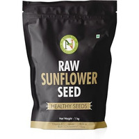 Nature Vit Sunflower Seeds 1Kg | Raw Seeds For Eating | Healthy Snacks | High In Vitamin, Fibre & Protein | Non - Gmo | Diet Food | Gluten Free | Premium Raw Sunflower Seeds