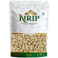 Nrip 100% Natural Premium Whole Cashews 200 G Value Pack | Whole Crunchy Cashew | Premium Kaju Nuts | Nutritious & Delicious | Gluten Free & Plant Based Protein