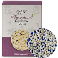 Lila Dry Fruits Sarvottam Cashews 250 Grams | Natural And Unsalted Whole Cashew | Premium Kaju Ideal For Dieting, Snacking, Cooking, And Baking | Perfect For Gifting