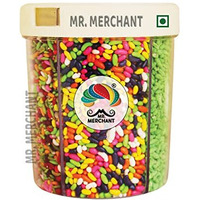 Mr. Merchant Mukhwas Mouth Freshener 5 In 1,(300 G) Green Madrasi Saunf Mukhwas, Rajasthani Mukhwas, Gulab Mukhwas, Bangali Mukhwas And Colorful Sauf|Premium (Pack Of 1), Mint