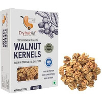 Dry Fruit Hub Premium Kashmiri Walnuts 1Kg Without Shell | Grade 1 Kashmiri Akhrot Giri | Walnut Kernel | Highly Nutritious Healthy Snacks| Freshly Cracked Akrot | Pack Of 4 Each 250G