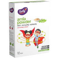 Early Foods - Sun-Dried Amla Powder | No Maltodextrin | 100% Natural & Slow-Dried Edible Amla Powder For Eating & Drinking| Indian Gooseberry Powder | 100G