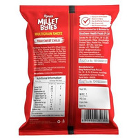 Manna Millet Bytes Multigrain Shotz | Baked No Maida Puff Snack | Thai Sweet Chilli 140G