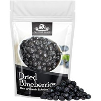 Nature Yard Blueberry Dry Fruit Without Sugar - 400 Gm - Organic Unsweetened Blueberries (Vegan & Gluten Free Snacks)