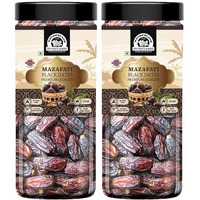 Wonderland Foods 800G (400G X 2) Dry Fruits Mazafati Dates Jar | Healthy & Nutritious Soft Khajoor | Khajur Rich In Iron, Fibre & Vitamins