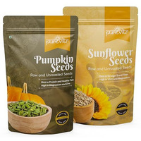 Purevitr Pumpkin & Sunflower Seeds Combo | 400G (200G Each) | Power-Packed Superfood Mix | Rich In Protein, Fiber & Antioxidants | Raw & Natural