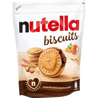 Nutellas Biscuits, Chocolate Hazelnut Cream Filled Cookies, 276G (From Italy)