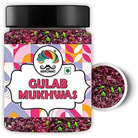 Mr. Merchant Gulab Mukhwas, Traditional Mouth Freshener Mukhwas Mix (Pack Of 1 (300G Jar Pack))