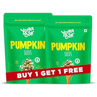 Yogabar Organic Pumpkin Seeds 500G (250G*2, Pack Of 2) | Buy 1 Get 1 Free | Rich In Omega-3 & Antioxidants | Supports Skin Health, Gut Health & Weight Management | Superfood For Healthy Eating